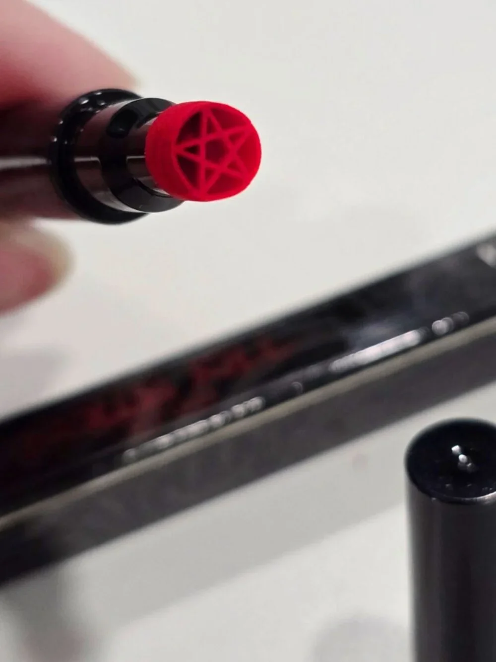 Dolls Kill ✦ V.I.P. Duo Stamp & Liner ✦ Red Pentagram Design Precision Liquid